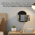 Invisible Floating Bookshelf | 3D Printed Modern Arch Wall Mount