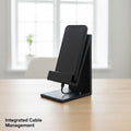 Minimalist 3D Printed Phone Stand | Modern Desktop Holder with Charging Slot
