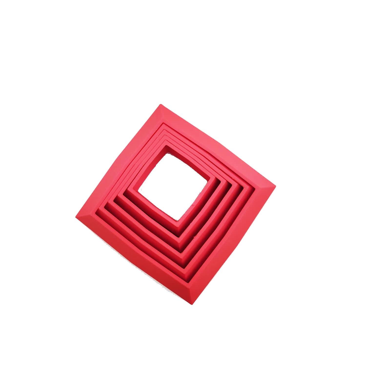Nesting Square Fidget Toy | 3D Printed Geometric Sensory Desk Toy