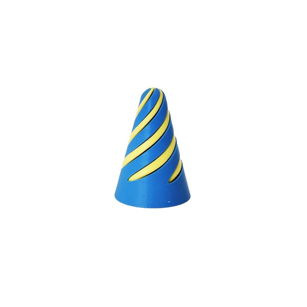 Twist & Stack Fidget Cone | 3D Printed Kinetic Sensory Desk Toy